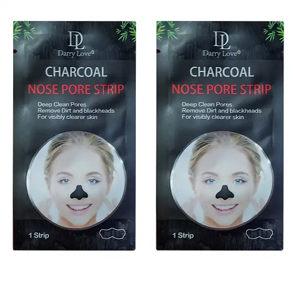 چسب‌ پاک کننده بینی داری لاو مدل CHARCOAL مجموعه 2 عددی