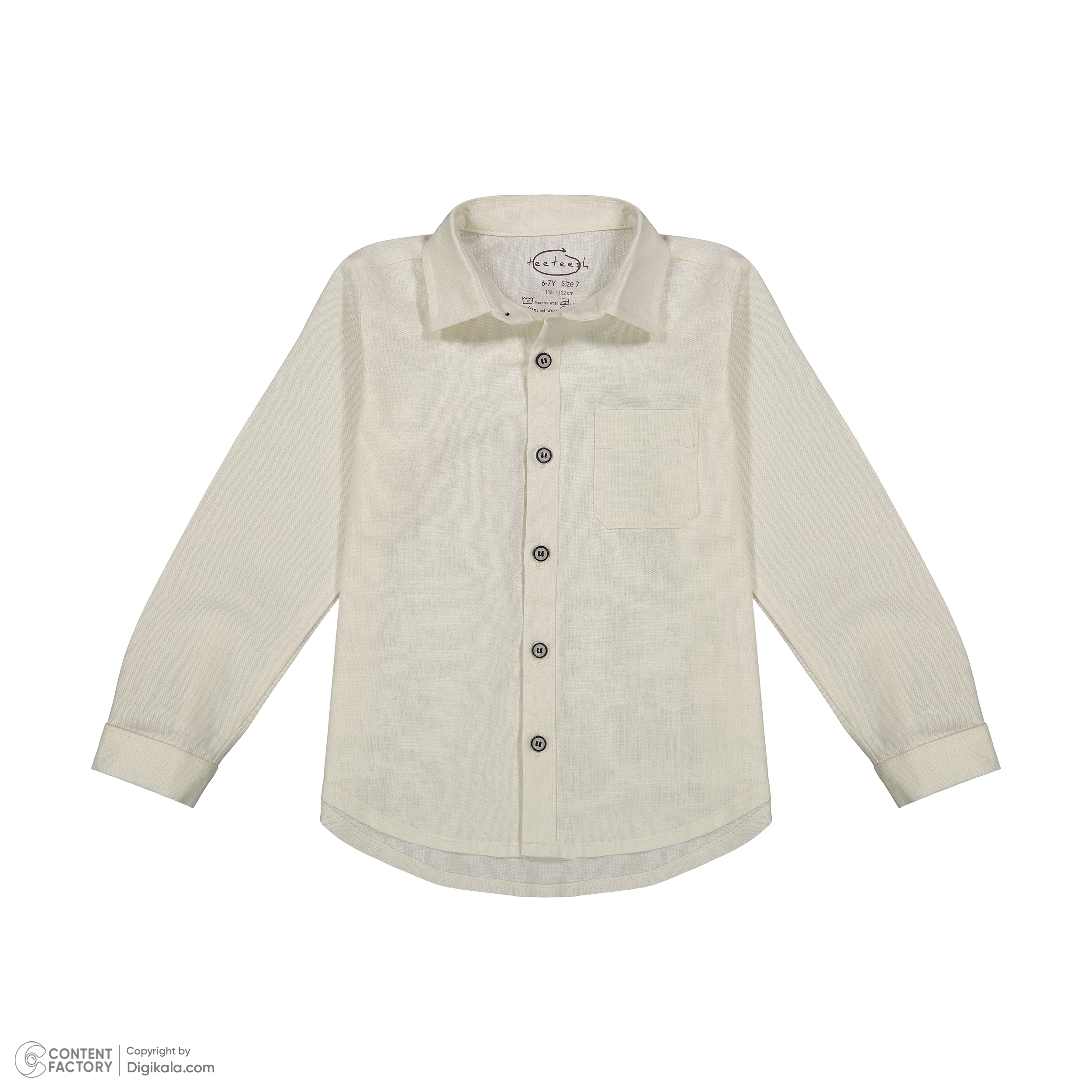 پیراهن آستین بلند پسرانه تیتیشی مدل 2471499