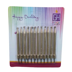 شمع مدل GH طرح مدادی مجموعه 12 عددی