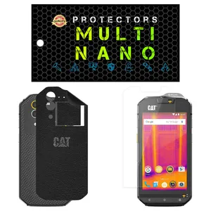Multi Nano X-SFL Screen Protector For Caterpillar Cat S60 with back skin