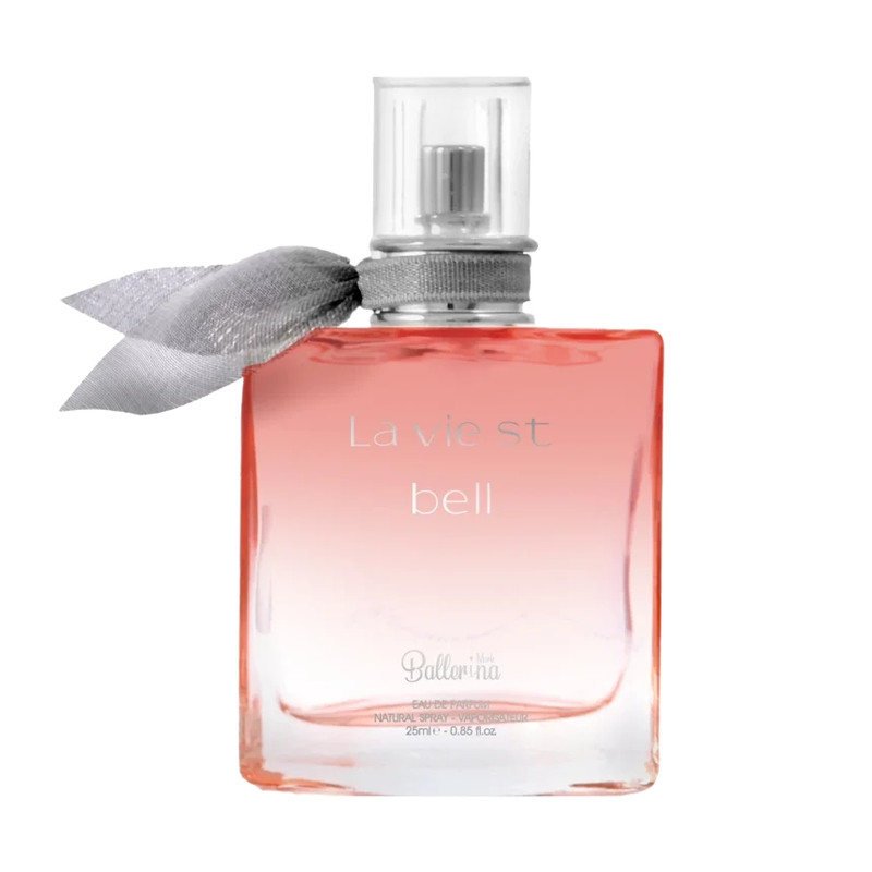 ادوپرفیوم زنانه بالرینا مدل La vie st bell حجم 25 میلیلیتر بسته 6 عددی ادوپرفیوم زنانه بالرینا مدل La vie st bell حجم 25 میلیلیتر بسته 6 عددی