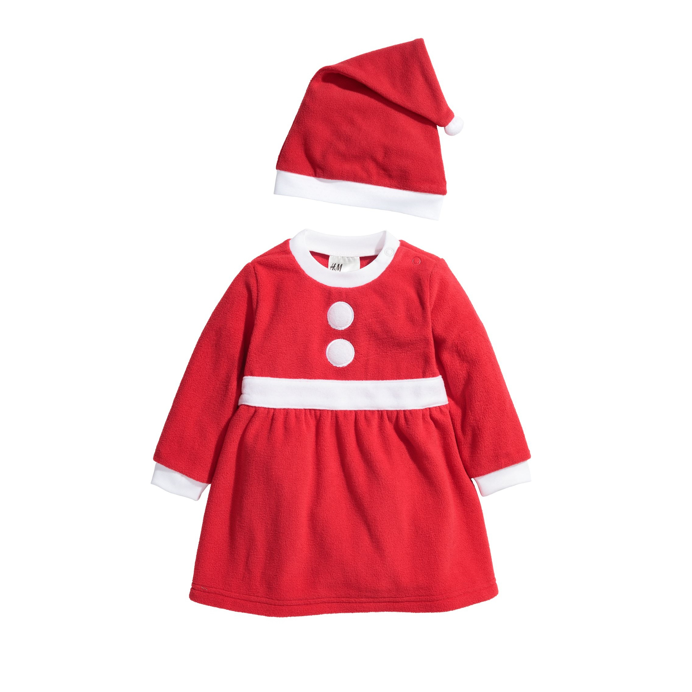 ست پیراهن و کلاه نوزادی اچ اند ام مدل 00439