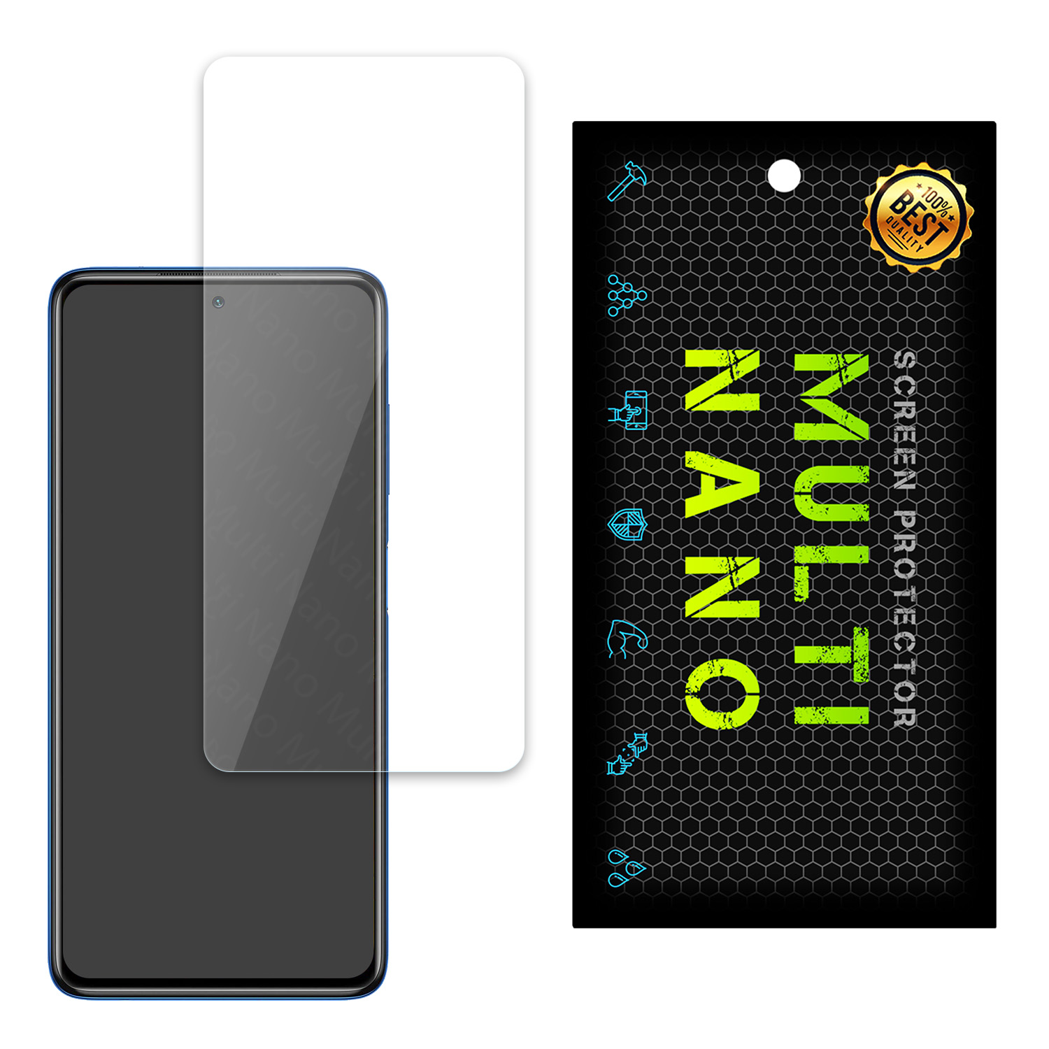 محافظ صفحه نمایش مولتی نانو مدل Pro مناسب برای گوشی موبایل شیائومی Poco X3