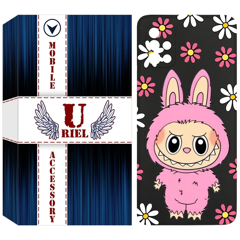 کاور یوریل مدل KSH کد 106 طرح عروسک لبوبو مناسب برای گوشی موبایل سامسونگ Galaxy A51