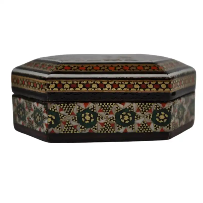 جعبه جواهرات خاتم کاری مدل تارا کد 03