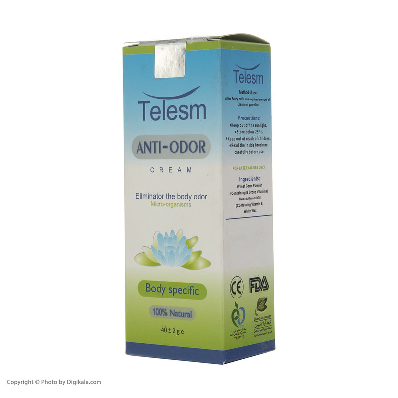 کرم ضد تعریق طلسم مدل 06 حجم 40 میلی لیتر مجموعه 6 عددی