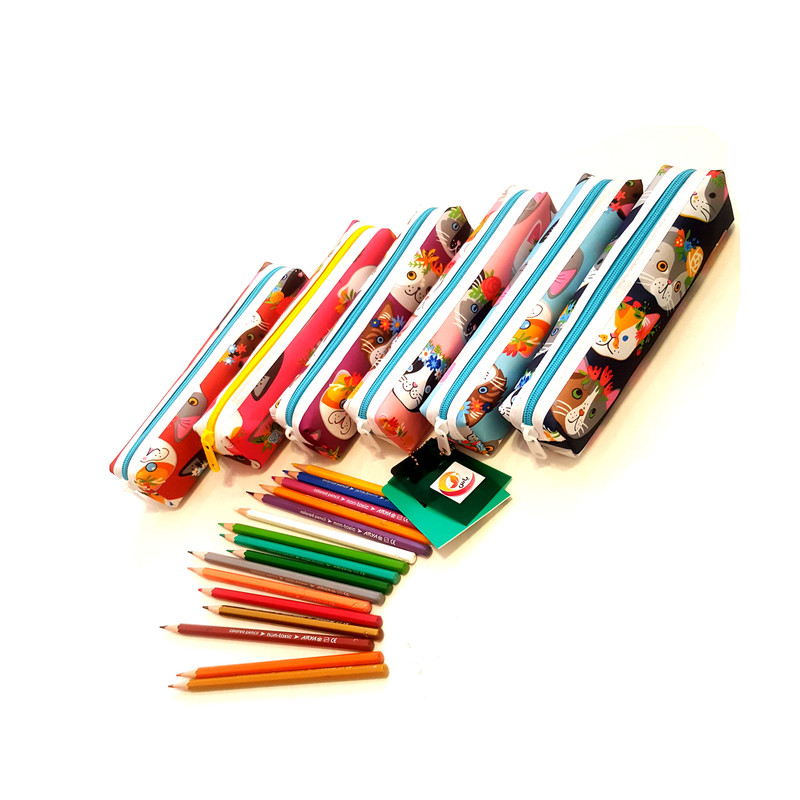 جامدادی یاس طرح گربه