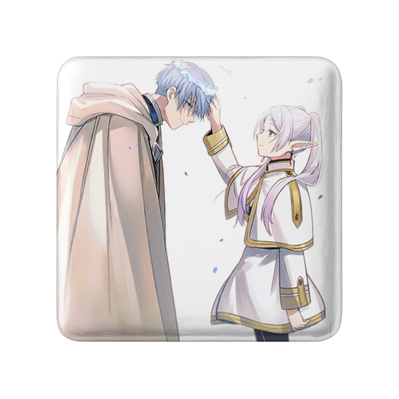 پیکسل خندالو طرح فریرن و هیمل انیمه فریرن مدل مربعی کد 33861