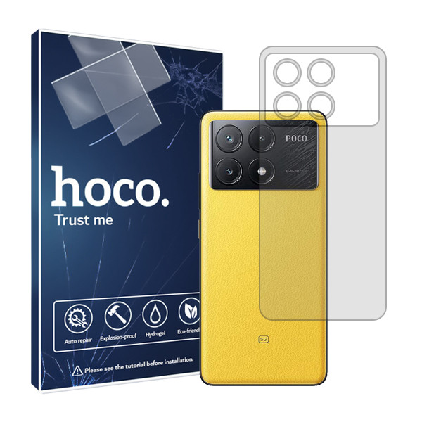 محافظ پشت گوشی شفاف هوکو مدل HyGEL مناسب برای گوشی موبایل شیائومی Poco X6 Pro