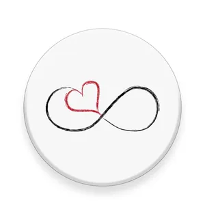برچسب مدل Infinity Heart مناسب برای پایه نگهدارنده مغناطیسی