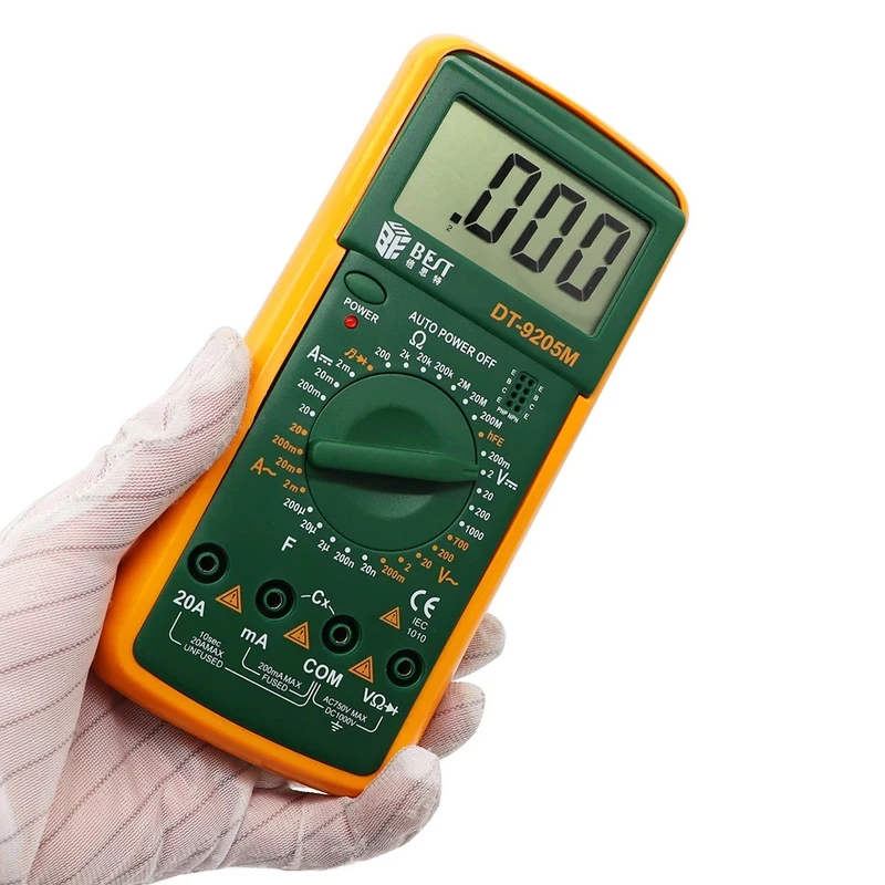 عکس شماره 4 : مولتی متر دیجیتال بست مدل dt-9205m
