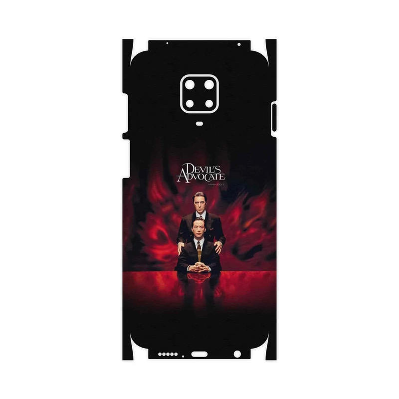 برچسب پوششی ماهوت مدل The Devils Advocate-FullSkin مناسب برای گوشی موبایل شیائومی Redmi Note 9 Pro