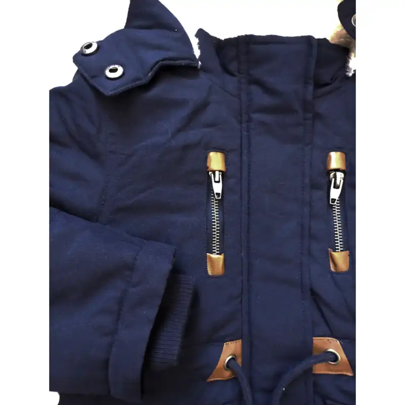 کاپشن دخترانه ارنستینگس فمیلی مدل کمربندی