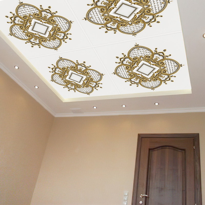 تایل سقفی آسمان مجازی مدل CP-16105 سایز 60x60 سانتیمتر