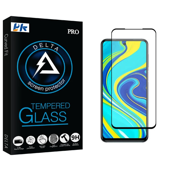 محافظ صفحه نمایش سرامیکی پی کی مدل Delta مناسب برای گوشی موبایل شیائومی Redmi Note 9 Pro