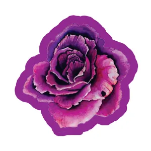 استیکر لپ تاپ طرح گل کد 2252