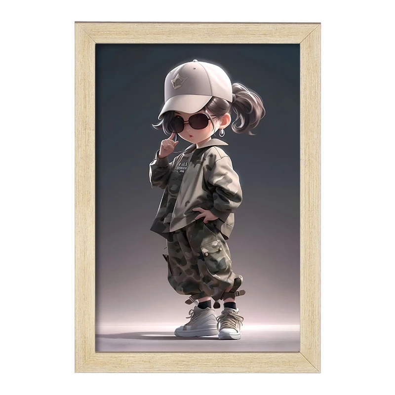 تابلو خندالو مدل دخترانه کد F4039