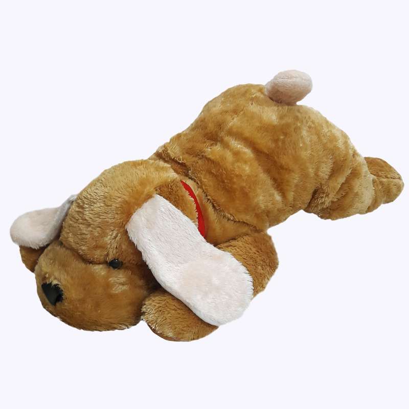 عروسک طرح سگ مدل خوابیده کد 596 طول 91 سانتی متر