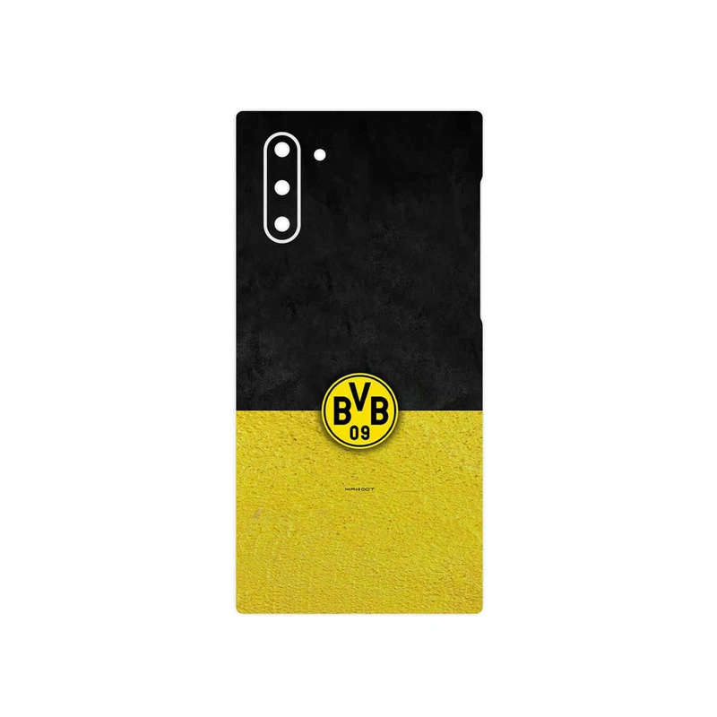 برچسب پوششی ماهوت مدل Borussia Dortmund FC مناسب برای گوشی موبایل سامسونگ Galaxy Note 10