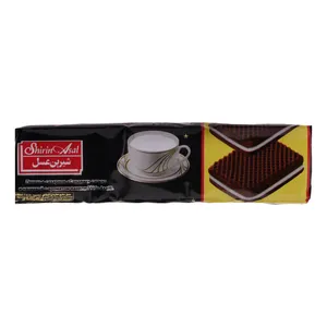 بیسکویت کرمدار کاکائویی شیرین عسل - 120 گرم