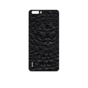 MAHOOT Black-Crocodile-Leather Cover Sticker for Honor 6 Plus