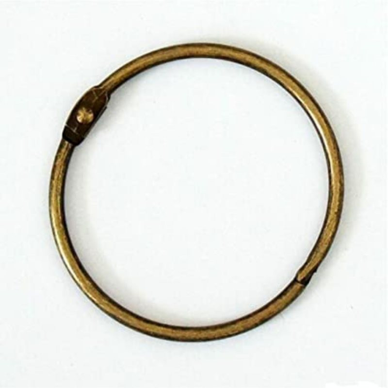 حلقه کلاسور مدل قفل دار کد antiq brass20 بسته 10 عددی حلقه کلاسور مدل قفل دار کد antiq brass20 بسته 10 عددی