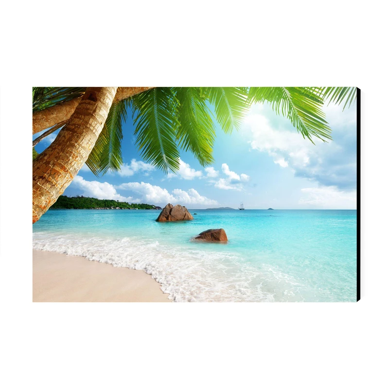 تابلو شاسی عرش مدل فانتزی منظره طبیعت ساحل کد As4016