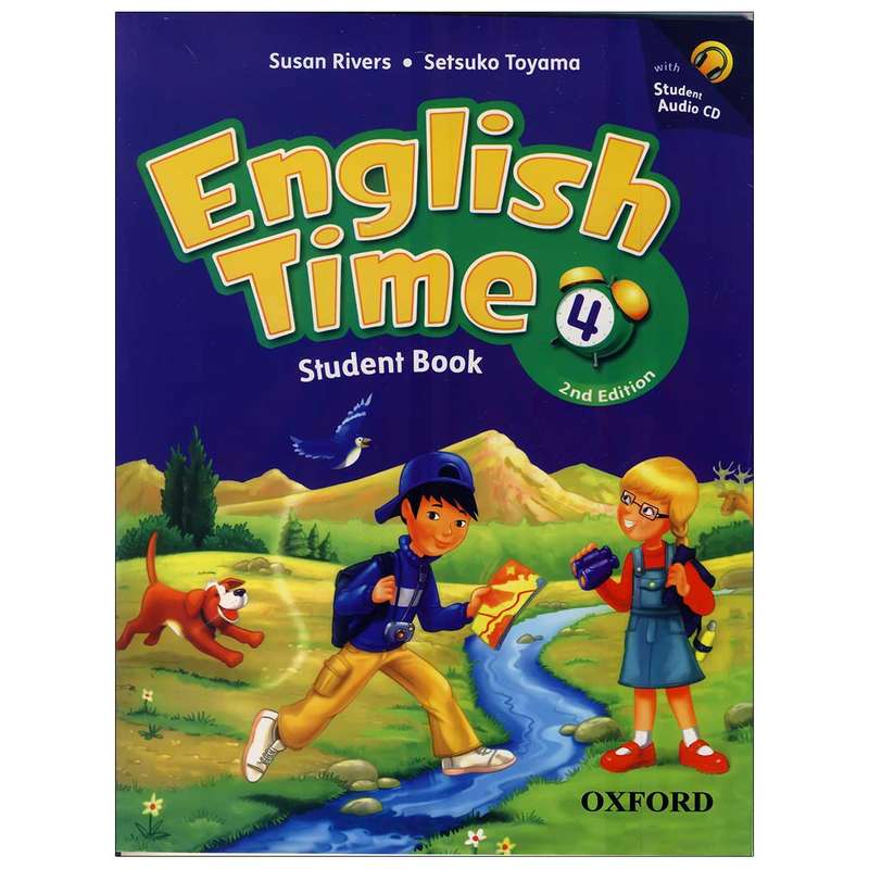 کتاب English Time 4 اثر Susan River & Setsoko Toyama انتشارات اکسفورد کتاب English Time 4 اثر Susan River & Setsoko Toyama انتشارات اکسفورد