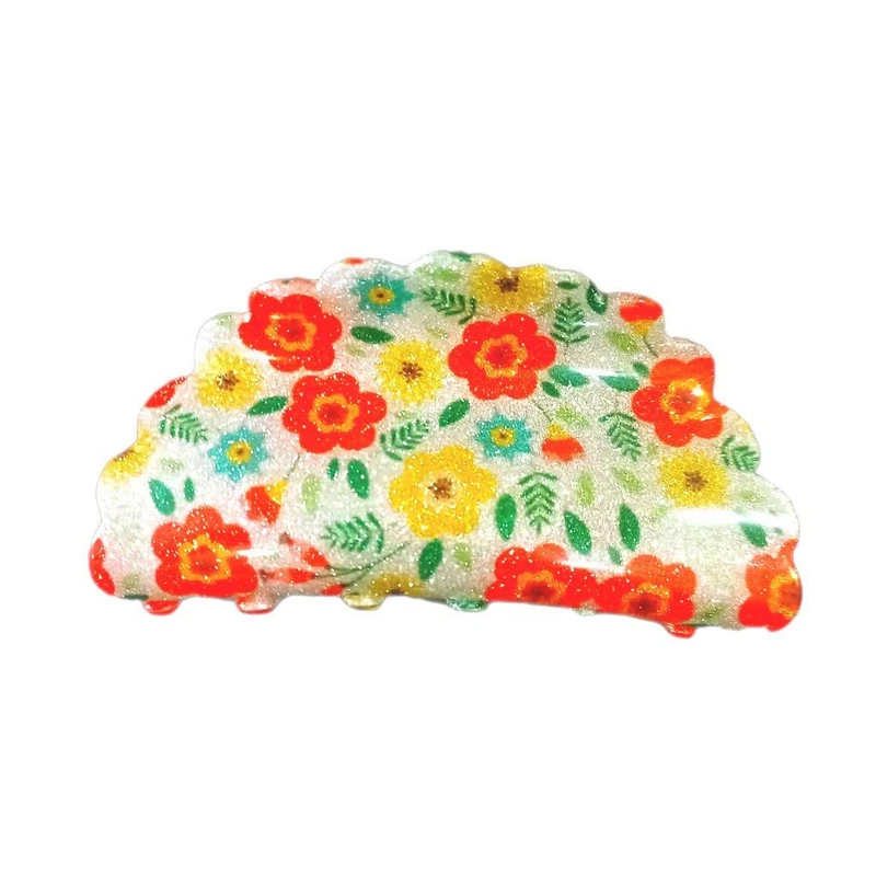 کلیپس مو زنانه مدل گلدار ۰۳