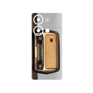 MAHOOT Radio Nostalgia Cover Sticker for Xiaomi Poco M6 Pro 4G