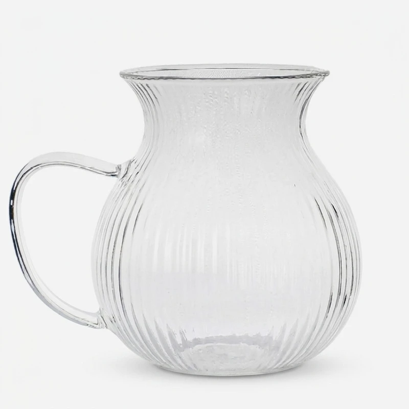 استکان مدل کمر باریک شیار دار مجموعه 6 عددی
