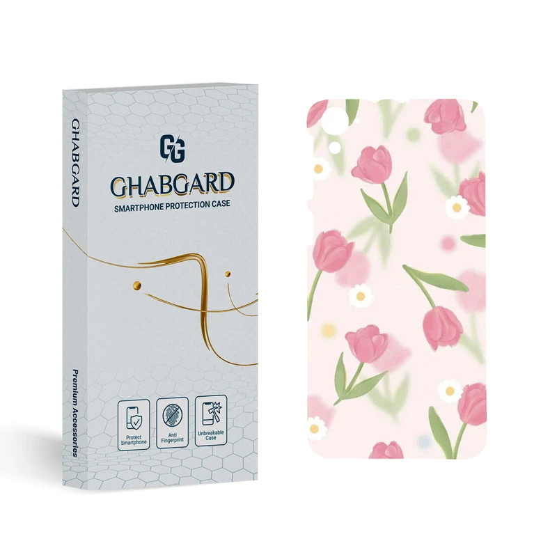 کاور قاب گارد مدل گل مناسب برای گوشی موبایل اچ تی سی desire 826