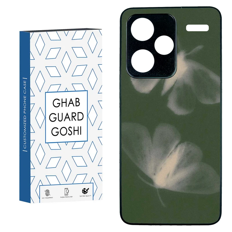 کاور قاب گارد گوشی طرح پروانه کد TPU-167 مناسب برای گوشی موبایل شیائومی  REDMI NOTE 13 PRO PLUS 5G