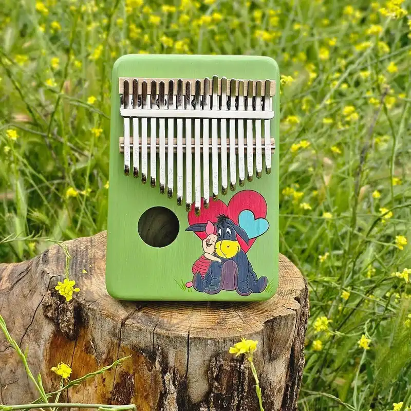 کالیمبا مدل حفره دار نقاشی کد KZP-CH 6