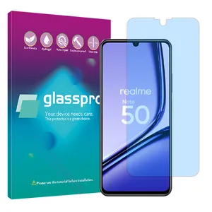 Glass Pro Resistant Anti-Blue Screen Protector Suitable for Realme Note 50 Mobile Phone