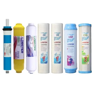 فیلتر دستگاه تصفیه کننده آب لابستر مدل LT42 مجموعه 6 عددی به همراه فیلتر فیلمتک مدل 75G