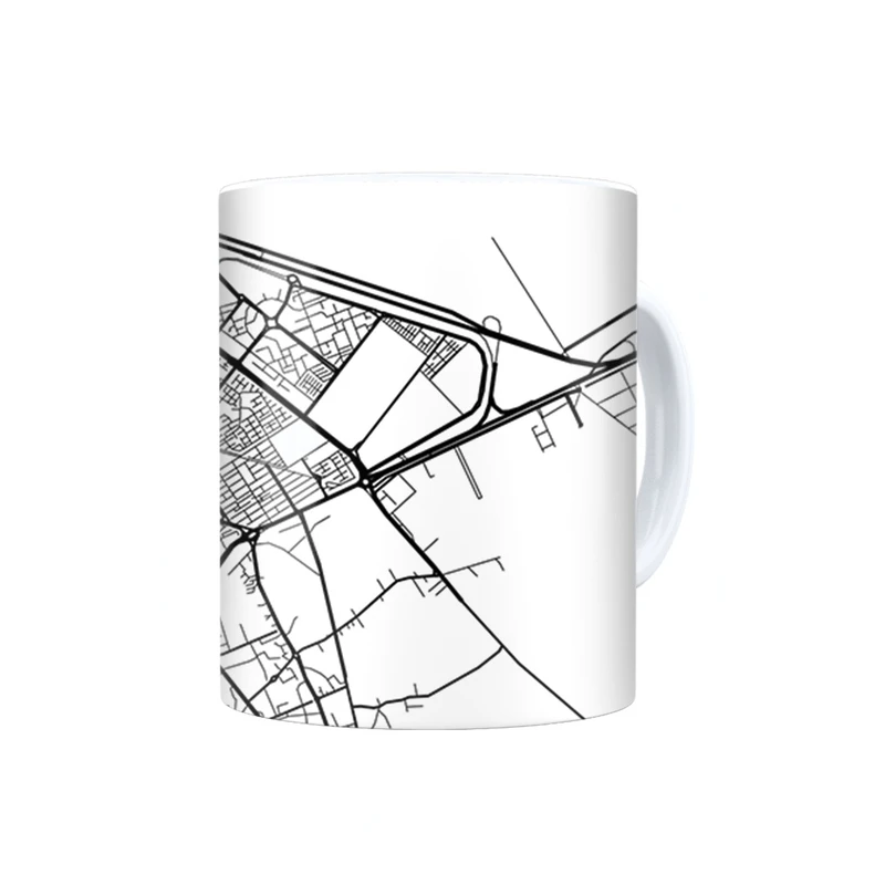 ماگ ترمه طراحان ایده مدل نقشه شهر سمنان کد map0508