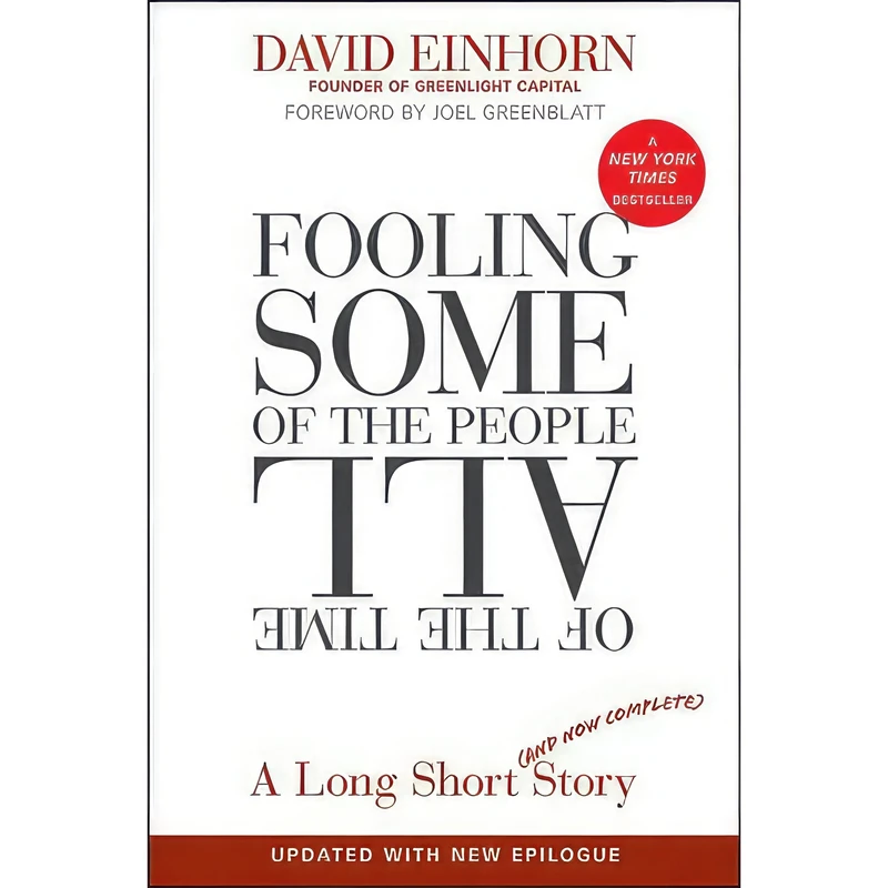کتاب Fooling Some of the People All of the Time, A Long Short  اثر David Einhorn and Joel Greenblatt انتشارات Wiley