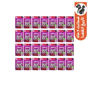  Whiskas Wet Cat Food  beef in Gravy Flavour 85Gr-Pack 24