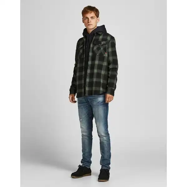 پیراهن آستین بلند مردانه جک اند جونز مدل اورشرتGN-12189689