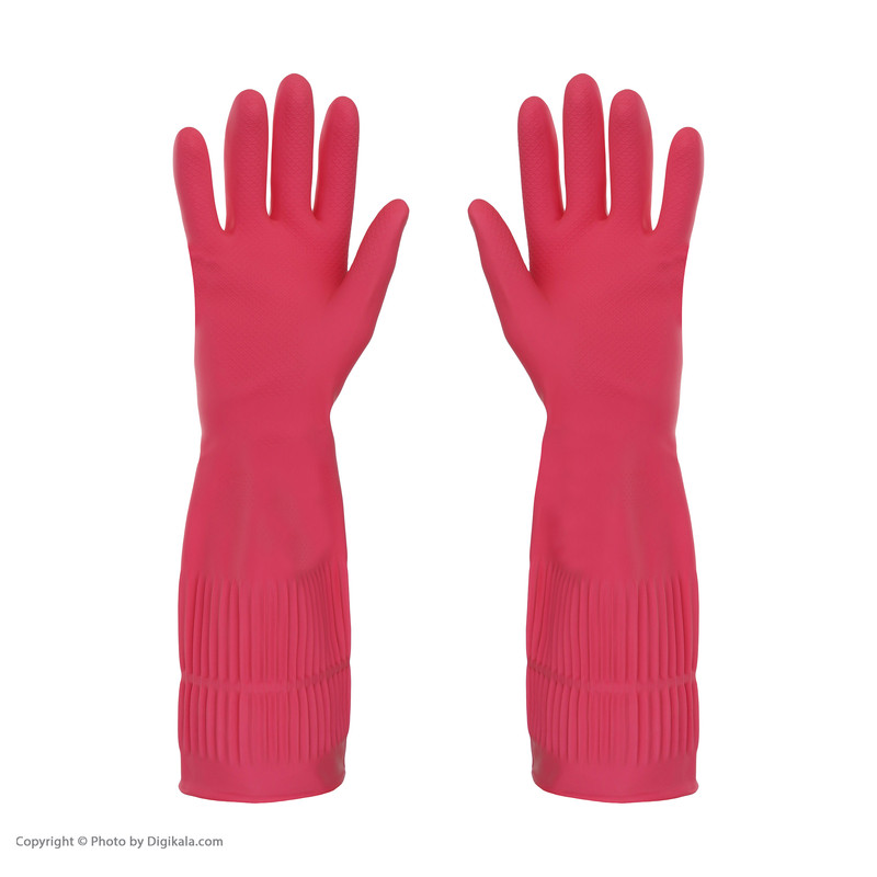 دستکش نظافت دستکش گیلان مدل M کد 004