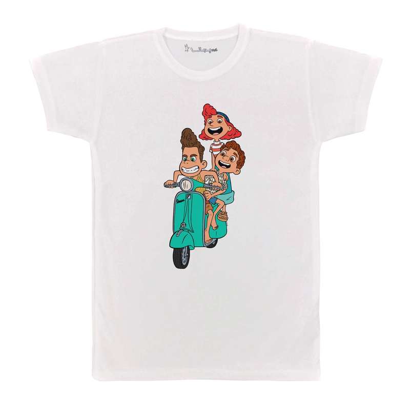 تی شرت بچگانه پرمانه طرح luca کد pmt.2536