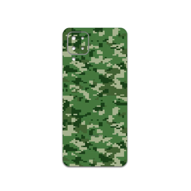 برچسب پوششی ماهوت مدل Army-Green-Pixel مناسب برای گوشی موبایل سامسونگ Galaxy F12