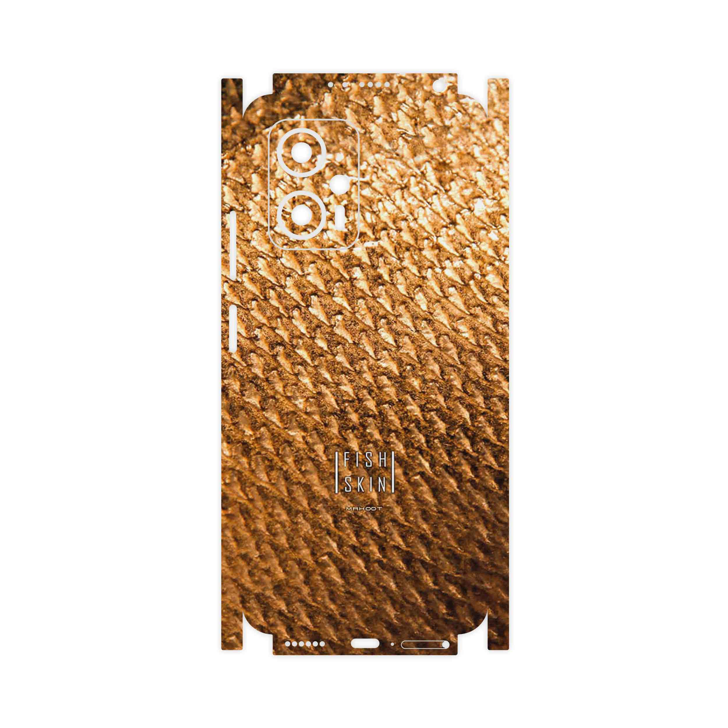 برچسب پوششی ماهوت مدل Fish Skin-FullSkin مناسب برای گوشی موبایل شیائومی Poco X4 GT