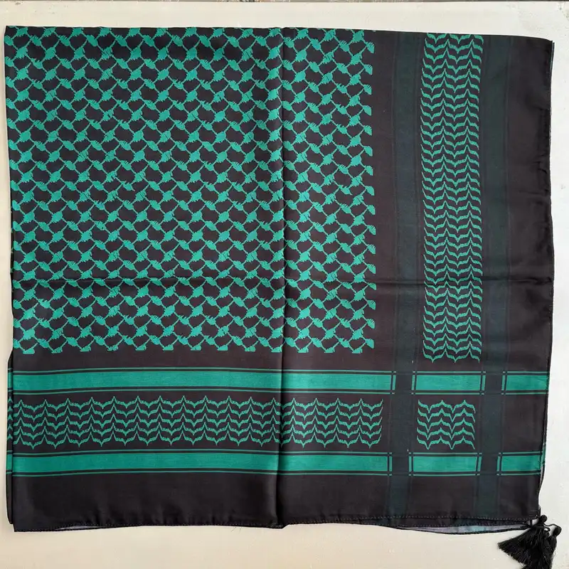 روسری زنانه مدل عربی منگوله دار چهار فصل کد 4