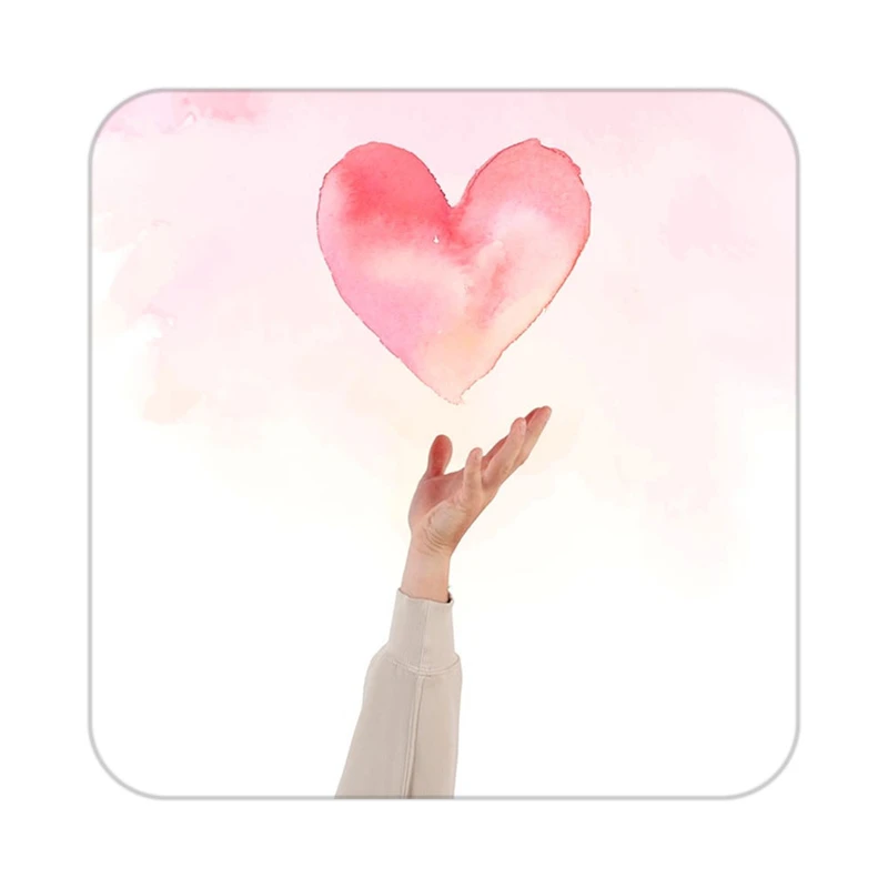 زیر لیوانی کاکتی طرح عاشقانه مدل mp38263