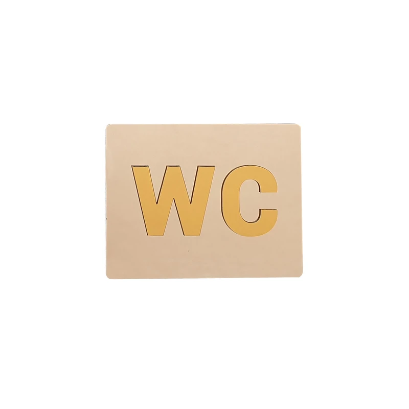 تابلو مدل wc