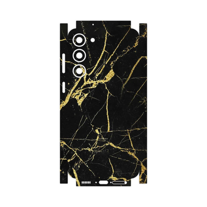 برچسب پوششی ماهوت مدل Graphite_Gold_Marble-FullSkin مناسب برای گوشی موبایل سامسونگ Galaxy S23 Plus