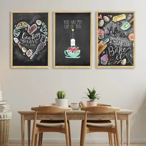 تابلو طرح کافی مجموعه 3 عددی 