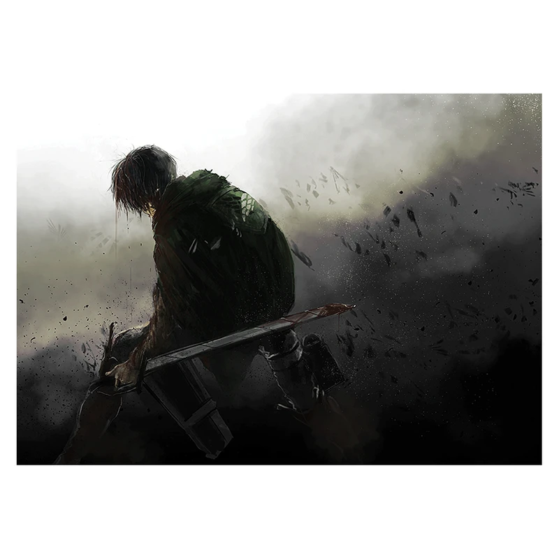پوستر طرح حمله به تایتان کد Attack On Titan-0400
